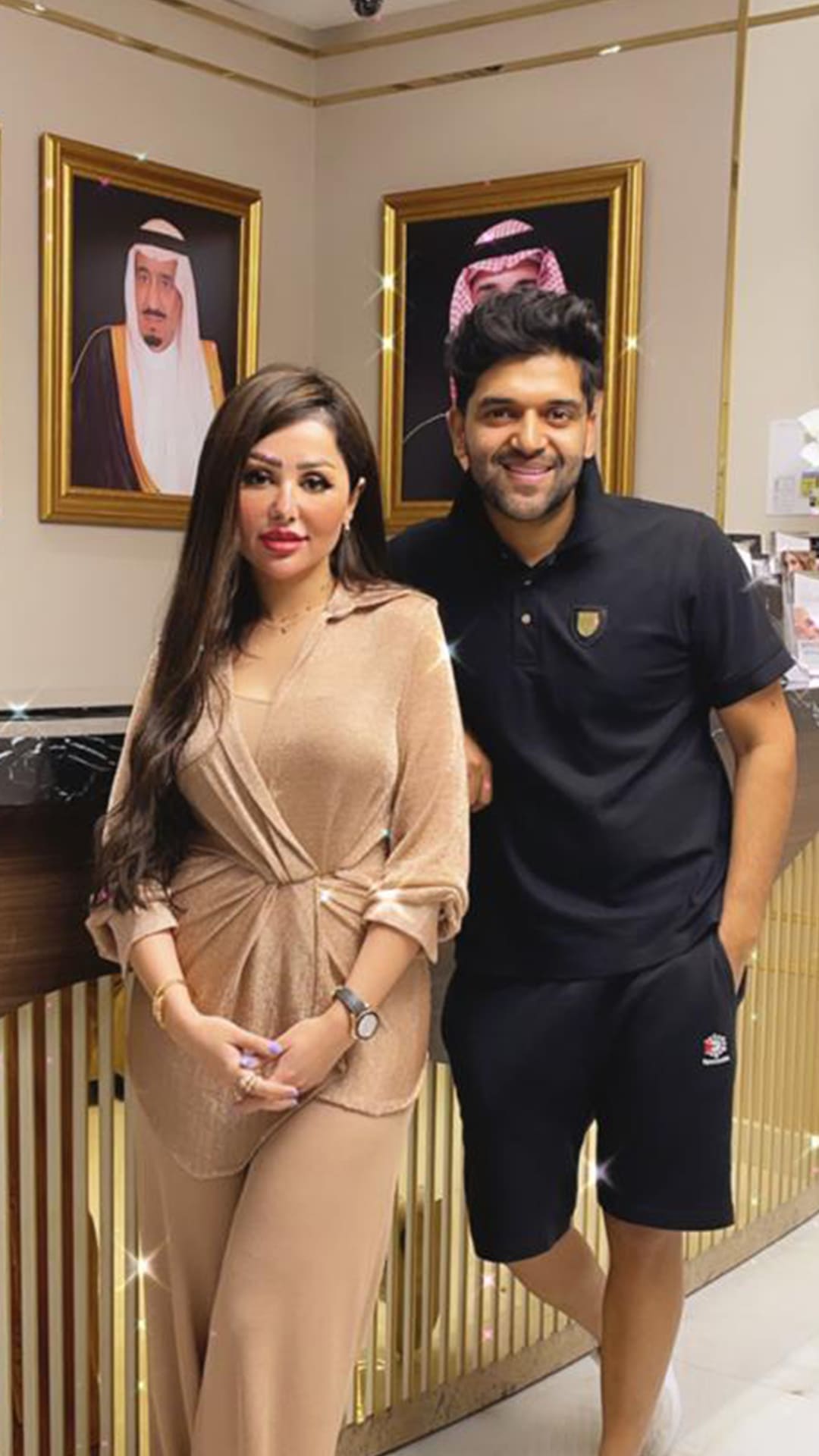 Celebrity moment with Dr. Nihal Affan